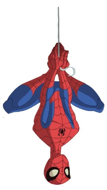 caricaturas del hombre araña para niños