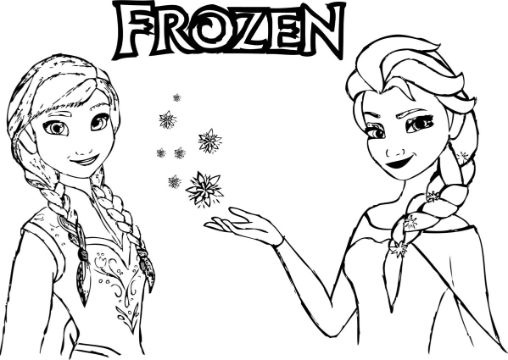 Geniales Dibujos De Frozen Para Colorear En Navidad 2019