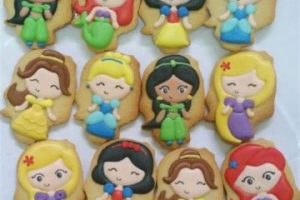 galletas decoradas de princesas disney